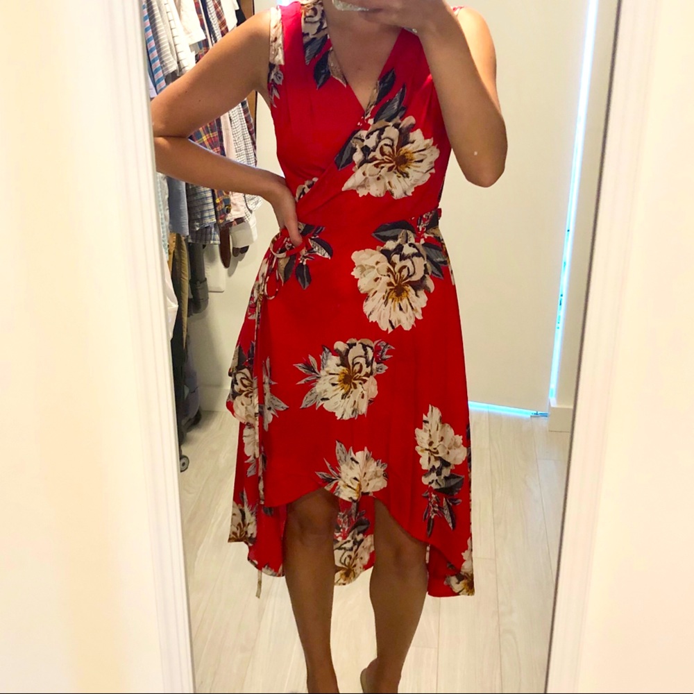 Red Boutique Dress Size Small❤️